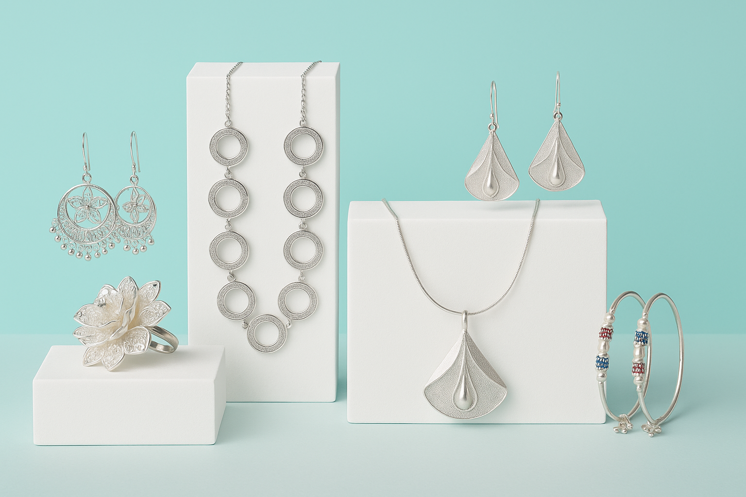 Sterling Silver Jaipur